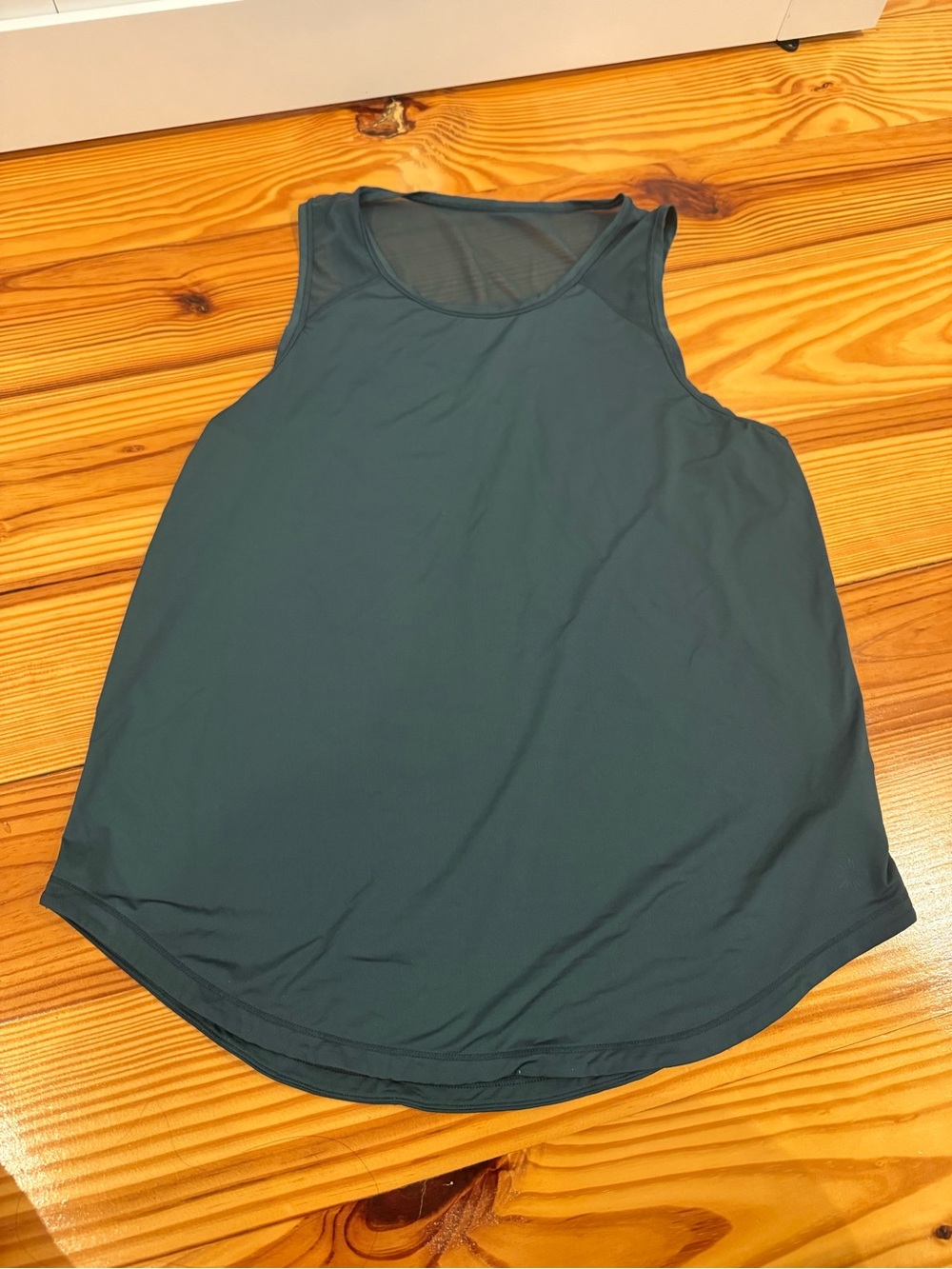 aerie Scoop Neck Tank Top in Teal